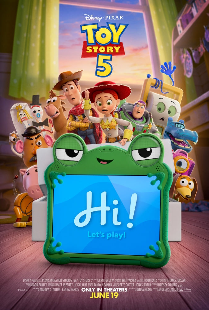 Screen 1: Toy Story 5 (PG)  & Masters of the Universe (PG)